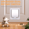 4Way Locking Cat Door For Interior Doors 3