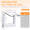 4Way Locking Cat Door For Interior Doors 5