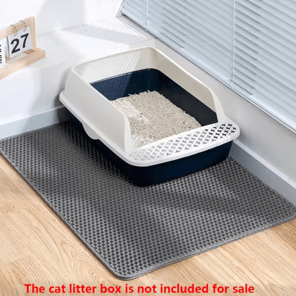 PawShield Waterproof DoubleLayer Cat Litter Mat 4