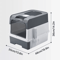 FoldAway Portable Cat Litter Box With Splash Guard Scoop 2