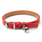 Premium Genuine Leather Cat Collar With Bell 5