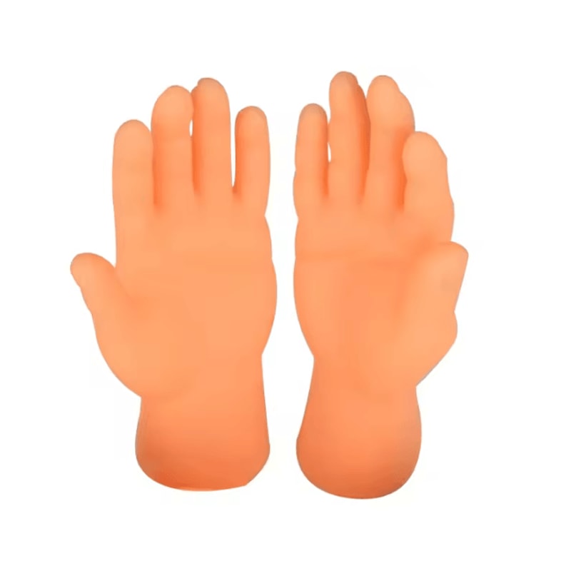 TinyPaws Funny Finger Massage Gloves 4