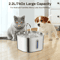 AquaFlow Stainless Steel Automatic Pet Water Fountain 22L 0
