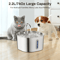 AquaFlow Stainless Steel Automatic Pet Water Fountain 22L 0