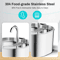 AquaFlow Stainless Steel Automatic Pet Water Fountain 22L 1