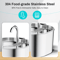 AquaFlow Stainless Steel Automatic Pet Water Fountain 22L 1