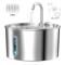 AquaFlow Stainless Steel Automatic Pet Water Fountain 22L 9