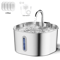 AquaFlow Stainless Steel Automatic Pet Water Fountain 22L 6