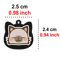 PawPrint Personalized Stainless Steel Pet ID Tag 1