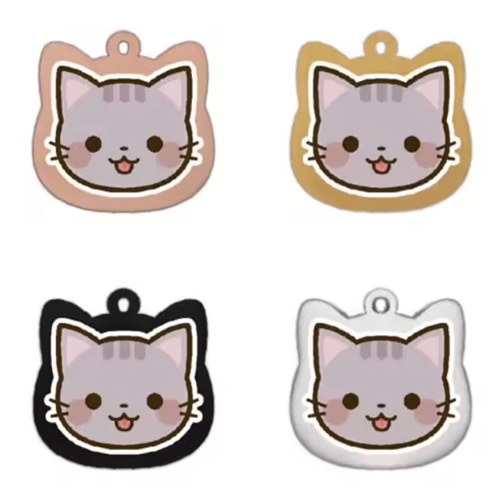 PawPrint Personalized Stainless Steel Pet ID Tag 4