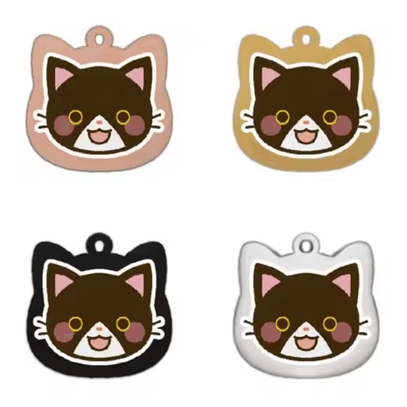 PawPrint Personalized Stainless Steel Pet ID Tag 8