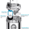 PureFlow 3L Stainless Steel Pet Water Fountain 2