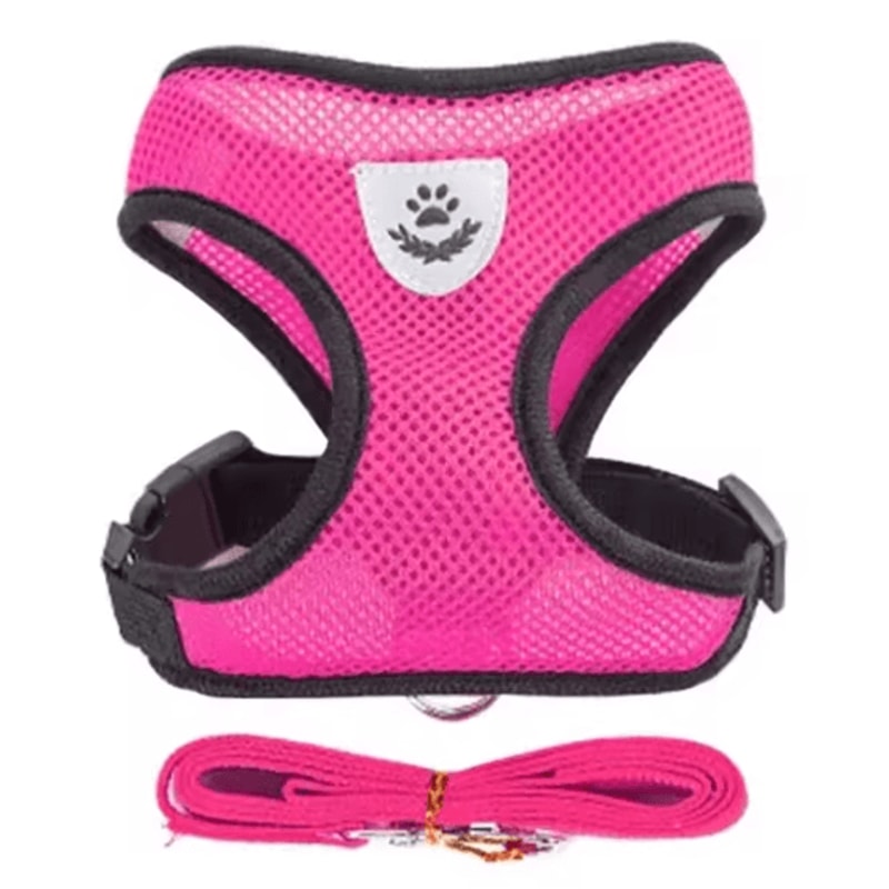 AirFit Breathable Mesh Pet Harness Leash Set 2