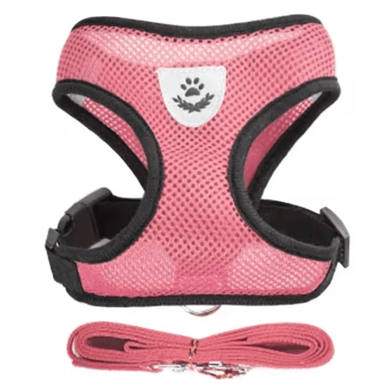 AirFit Breathable Mesh Pet Harness Leash Set 3