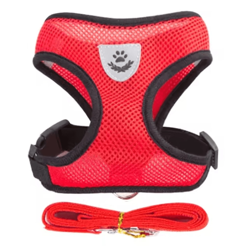 AirFit Breathable Mesh Pet Harness Leash Set 5