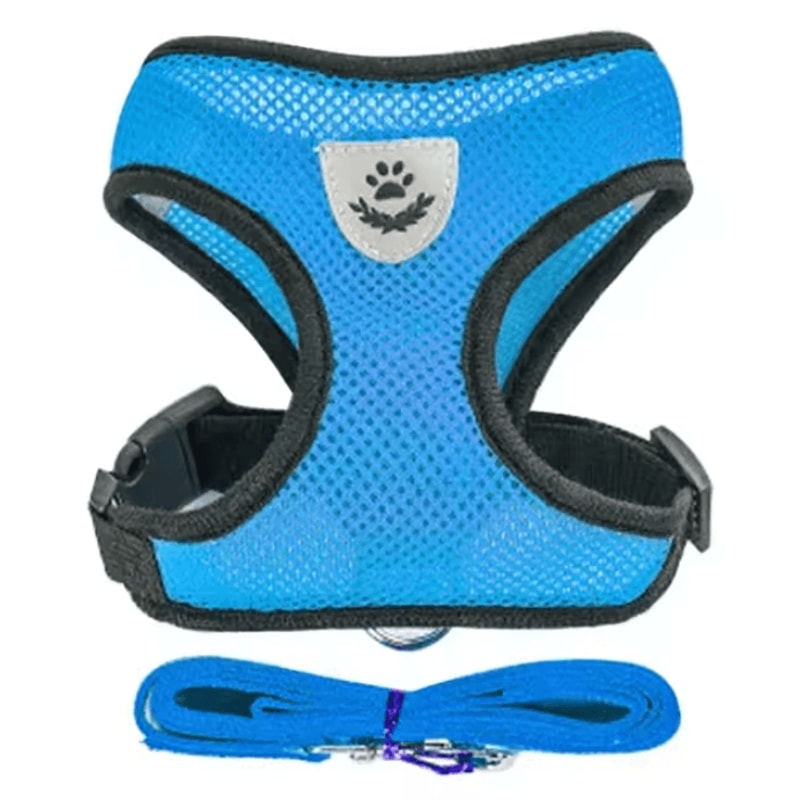 AirFit Breathable Mesh Pet Harness Leash Set 6