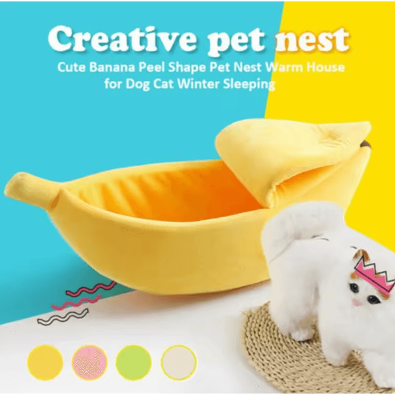 BananaNest Cozy Cat Bed House 1