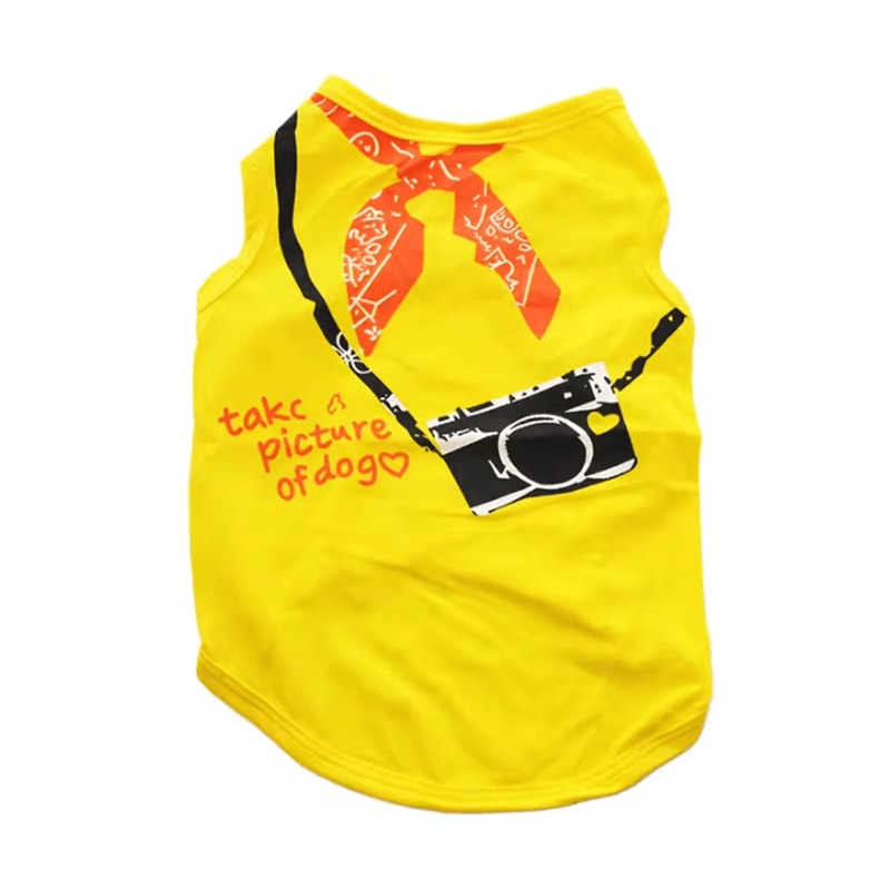 CoolPaws Breathable Cotton Summer Pet Vest 12