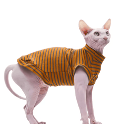 breezyfit cotton summer vest for hairless cats