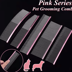 furcare professional stainless steel grooming comb