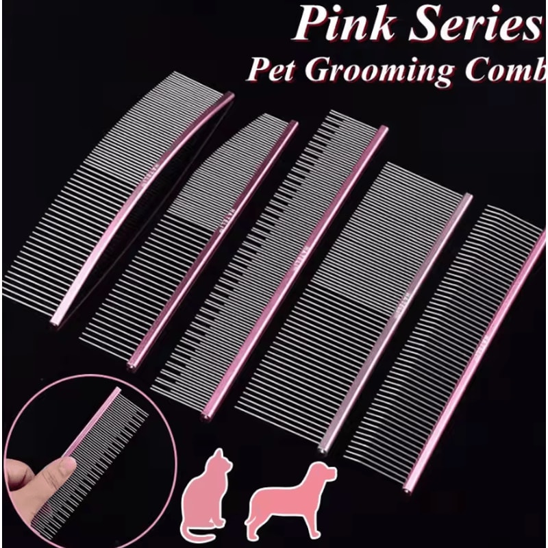 FurCare Professional Stainless Steel Grooming Comb 0