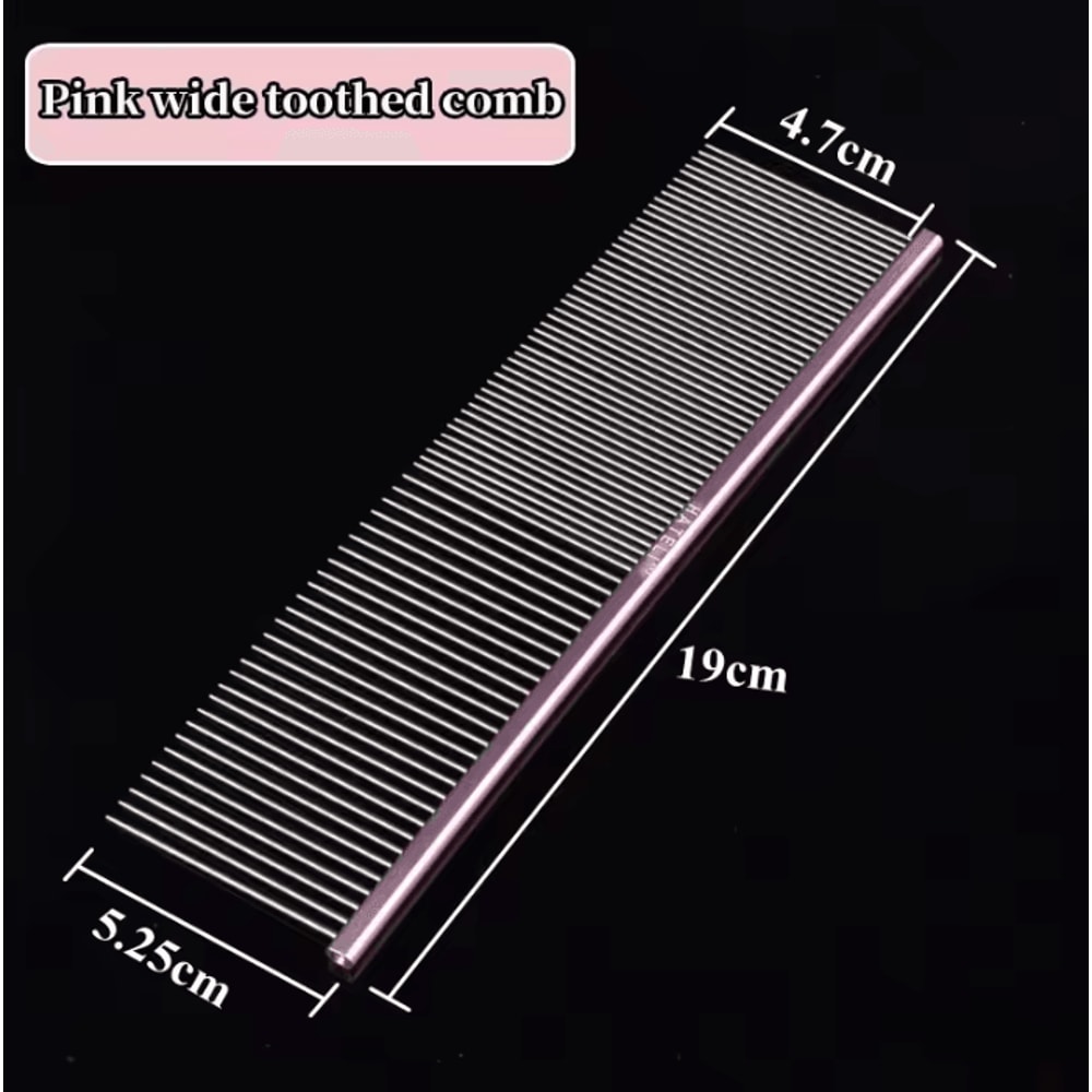 FurCare Professional Stainless Steel Grooming Comb 2