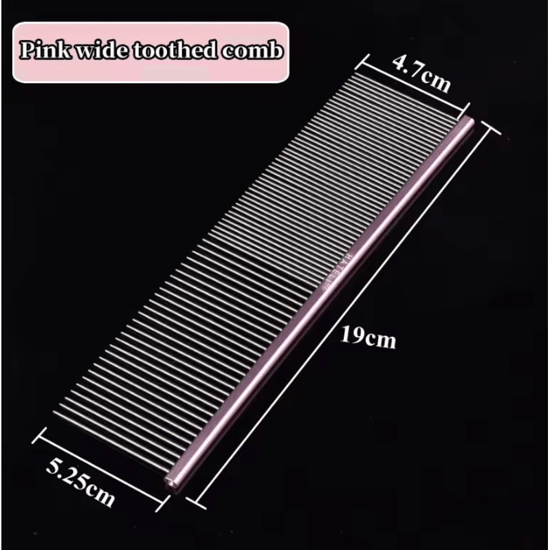 FurCare Professional Stainless Steel Grooming Comb 2