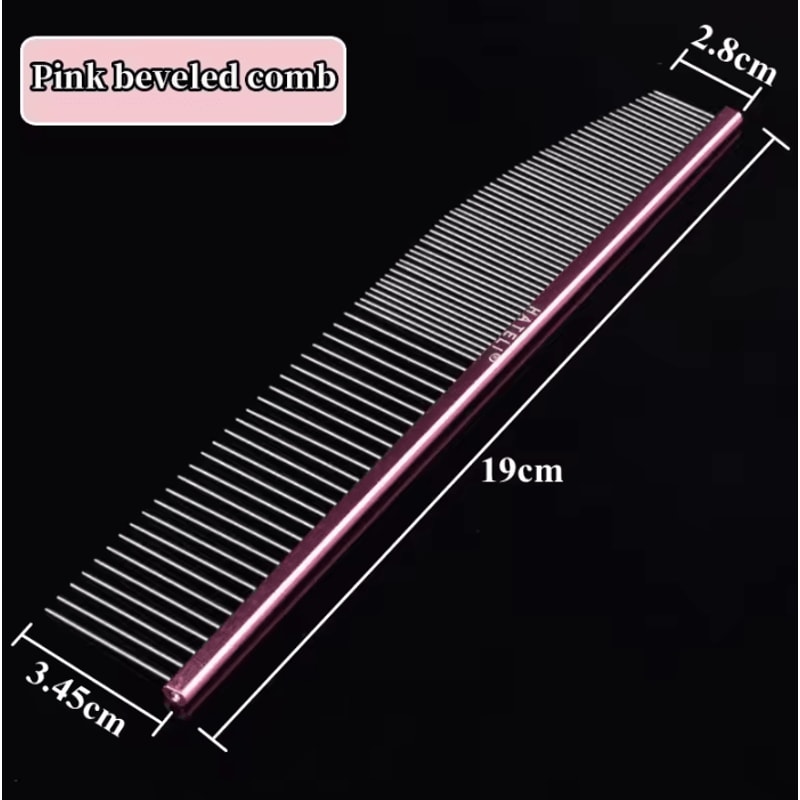 FurCare Professional Stainless Steel Grooming Comb 3