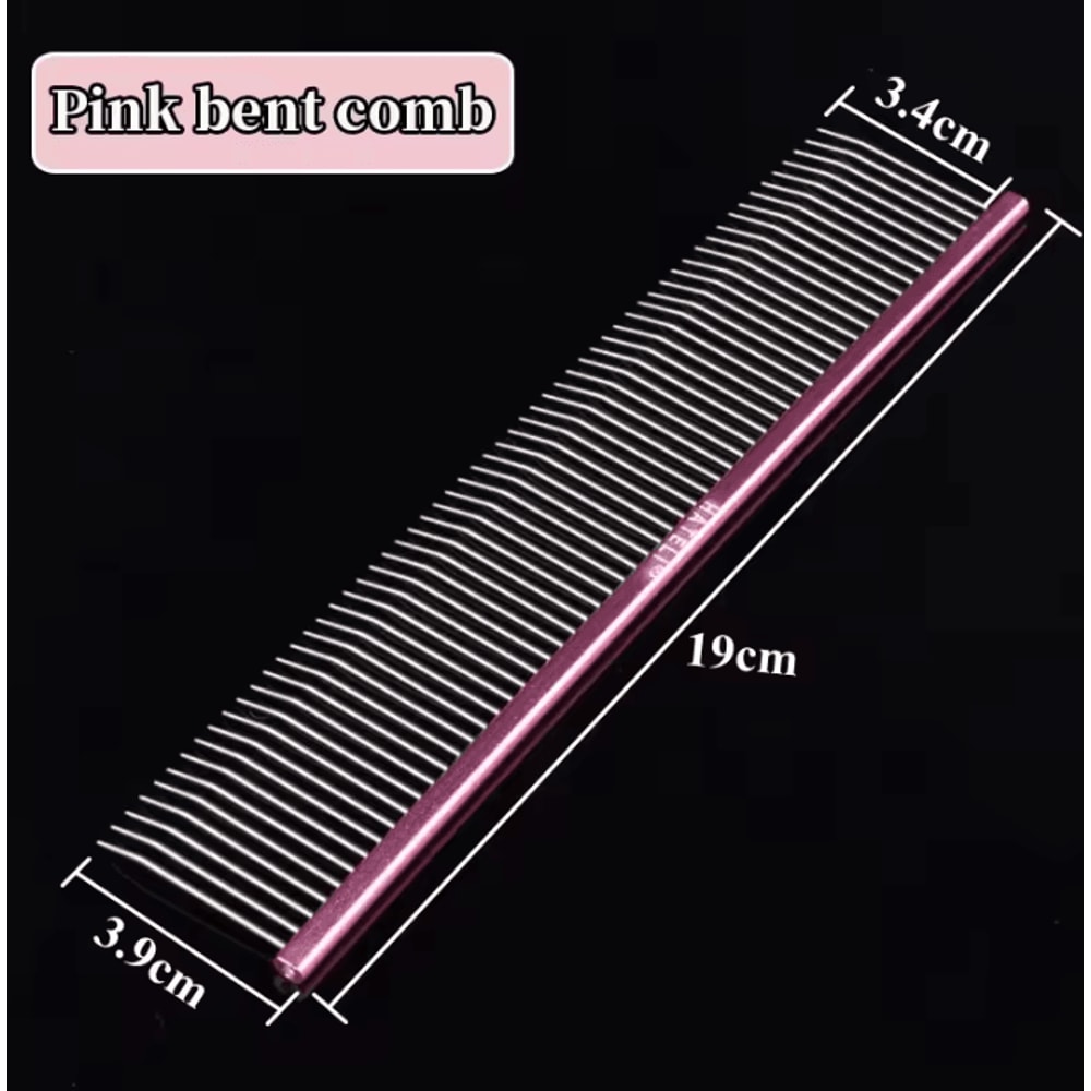 FurCare Professional Stainless Steel Grooming Comb 5