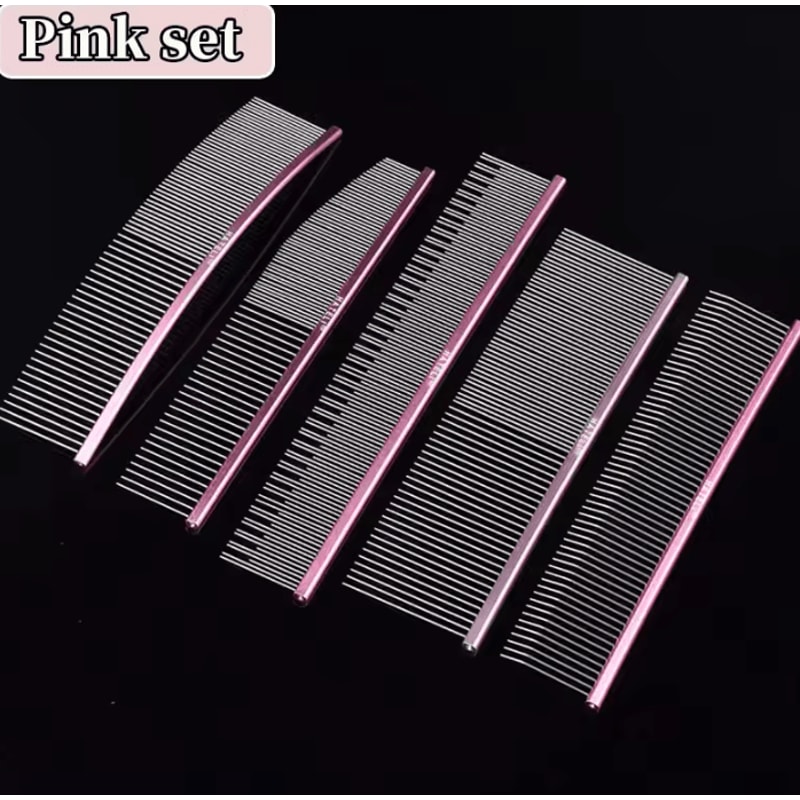 FurCare Professional Stainless Steel Grooming Comb 7