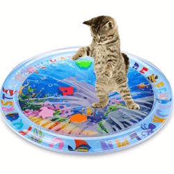 aquaplay floating fish sensory water mat