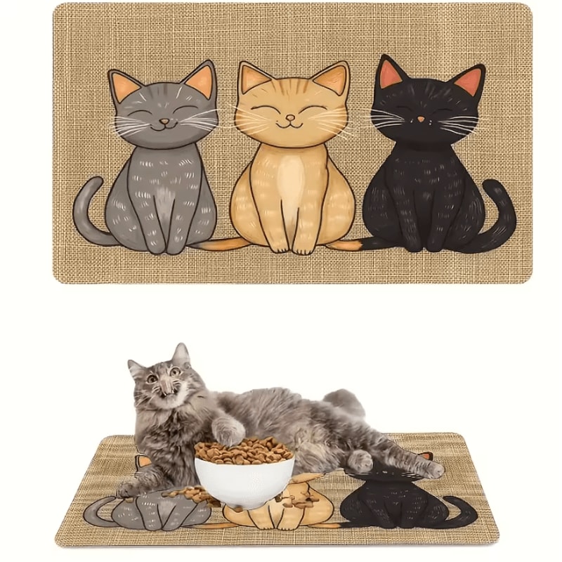 SplashGuard Absorbent Pet Feeding Mat 3
