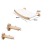 Wall Mounted Cat Climbing Rope With Wooden Steps And Sisal Scratcher For Indoor Cats 13