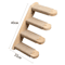 Wall Mounted Wooden Cat Climbing Shelves With Sisal Scratching Post Hammock And Pedals 13