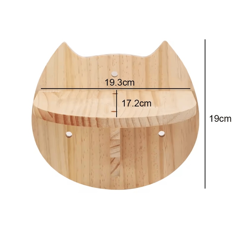 Wall Mounted Cat Shelves With Hammock And Steps For Indoor Climbing And Rest 13