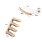 Wall Mounted Cat Hammock Bed With Wooden Shelf And Scratching Post For Indoor Cats 13