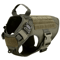 Tactical Dog Harness With Leash Heavy Duty Military Style Training Vest For Large Dogs 5