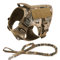 Tactical Dog Harness With Leash Heavy Duty Military Style Training Vest For Large Dogs 8