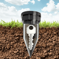 garden key hider watering can key safe durable outdoor hidden key storage