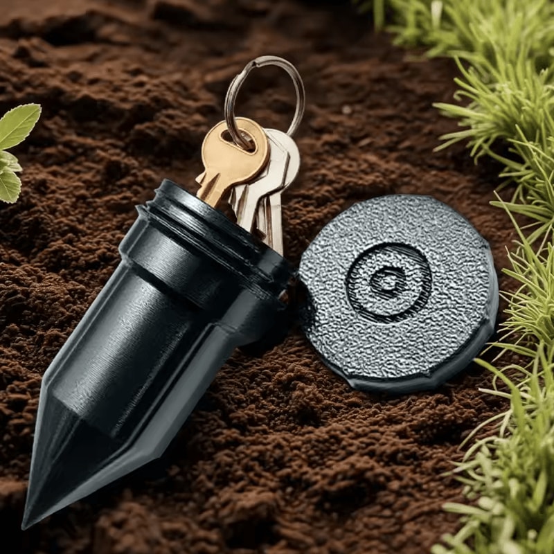 Garden Key Hider Watering Can Key Safe Durable Outdoor Hidden Key Storage 2