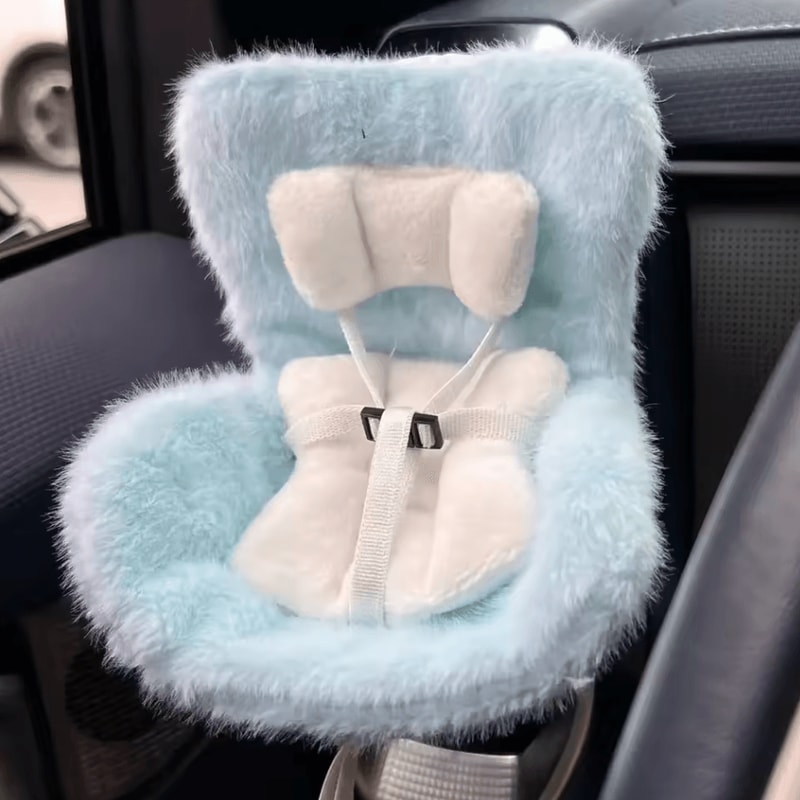 Doll Car Seat Plush Accessory For 18cm Dolls With Air Aromatreatment Decoration 2