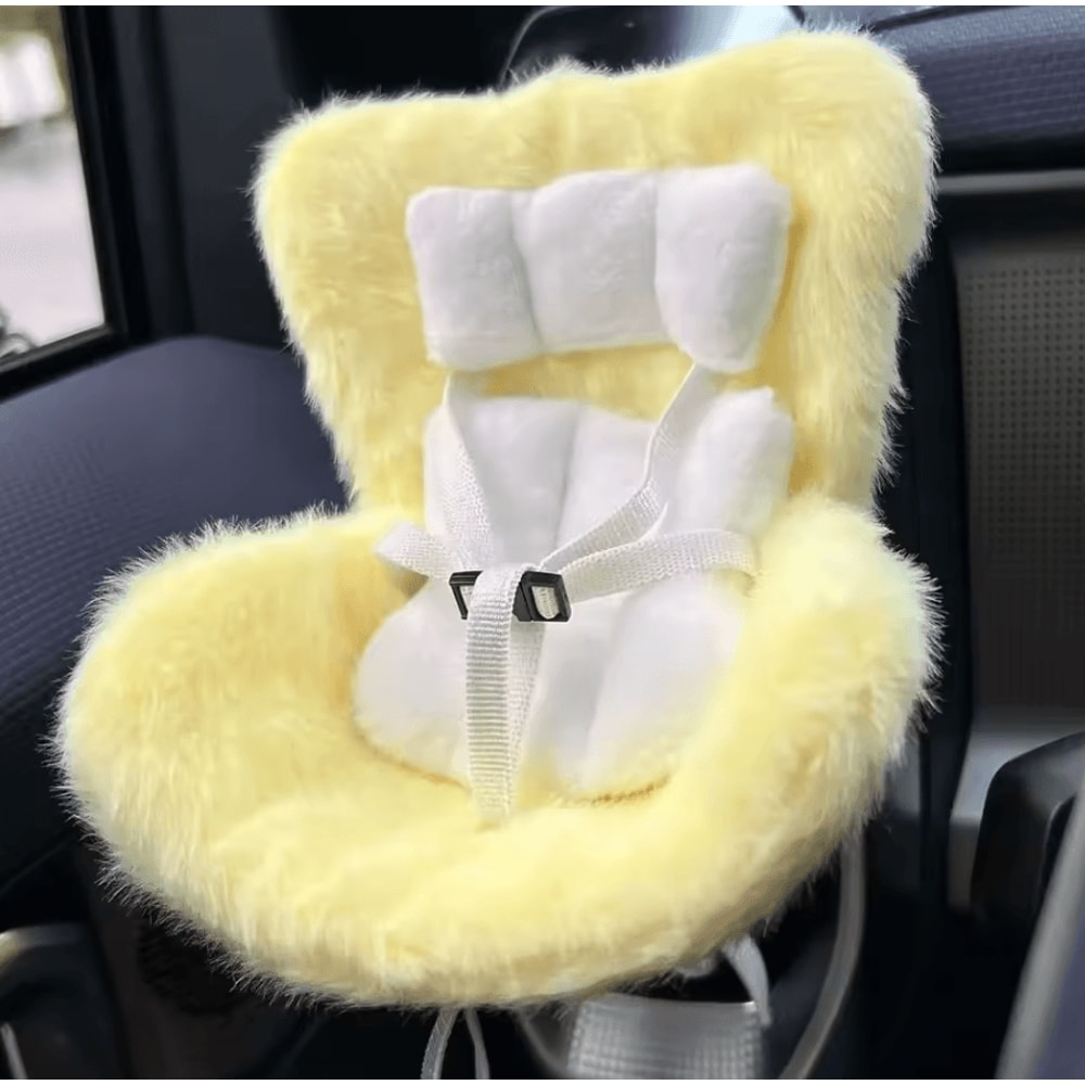 Doll Car Seat Plush Accessory For 18cm Dolls With Air Aromatreatment Decoration 3