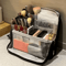 Large Capacity Standing Makeup Bag Organizer With MultiCompartment Storage 1