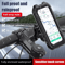 Waterproof Motorcycle Bicycle Phone Holder 360 Rotating Adjustable GPS Mount 1