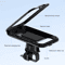 Waterproof Motorcycle Bicycle Phone Holder 360 Rotating Adjustable GPS Mount 3
