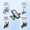 Waterproof Motorcycle Bicycle Phone Holder 360 Rotating Adjustable GPS Mount 4