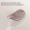 Portable Hollow Design Hair Comb Brush AntiTangle Scalp Massage Hairbrush For Women 1