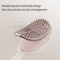 Portable Hollow Design Hair Comb Brush AntiTangle Scalp Massage Hairbrush For Women 1