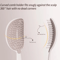Portable Hollow Design Hair Comb Brush AntiTangle Scalp Massage Hairbrush For Women 3