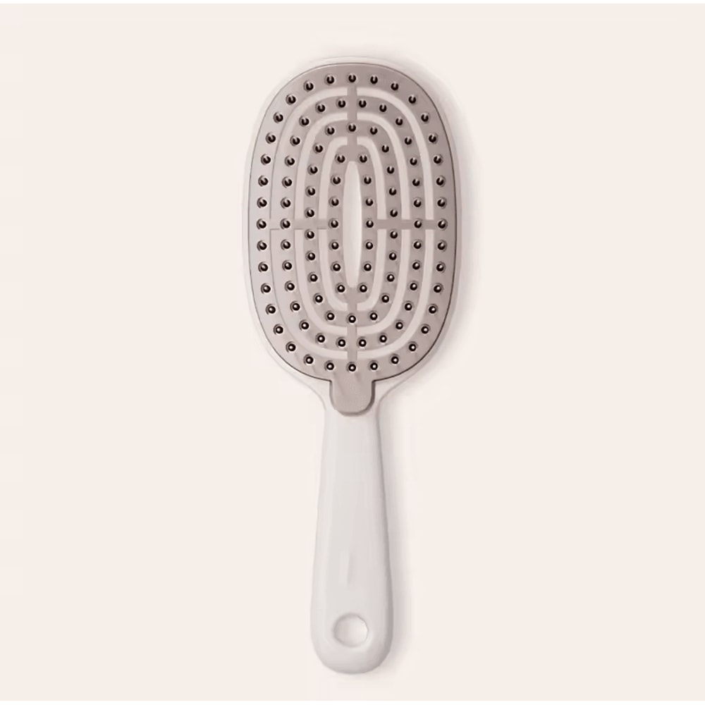 Portable Hollow Design Hair Comb Brush AntiTangle Scalp Massage Hairbrush For Women 4